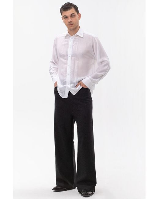 Maison Bogomil White Classic Shirt for men