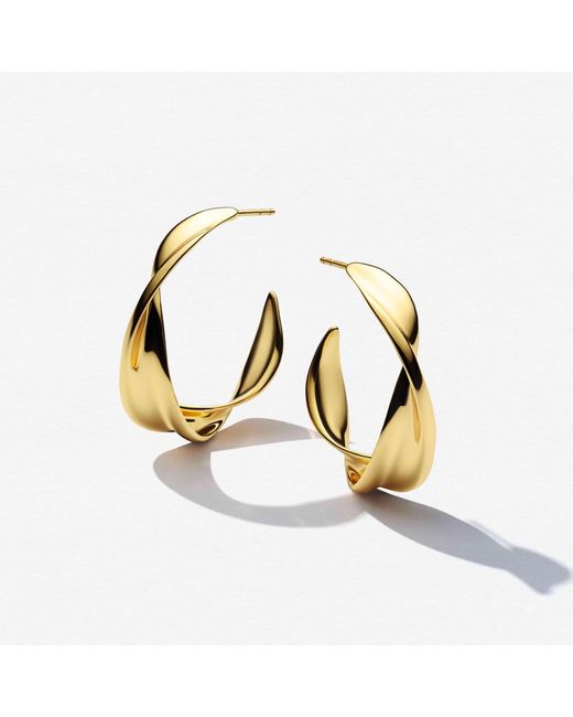 Sif Jakobs Jewellery Metallic Earrings Foglia