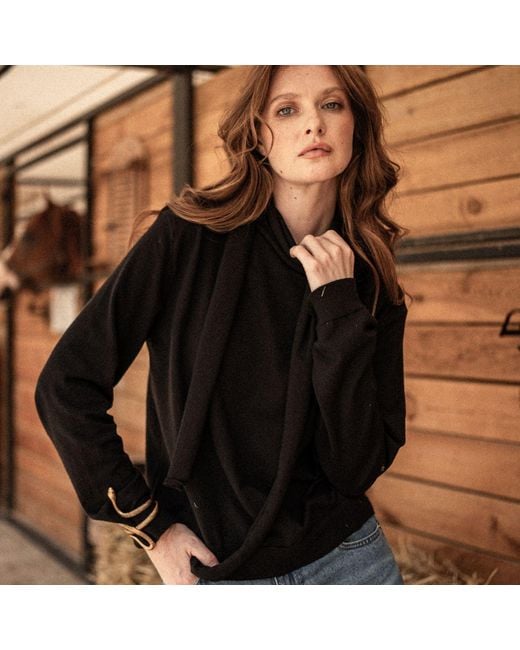 Thisisu Collection Black Miranda Sweater
