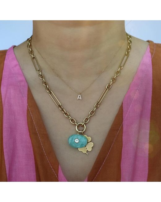 Hye Jane Jewelry Metallic Simone Trombone Chain