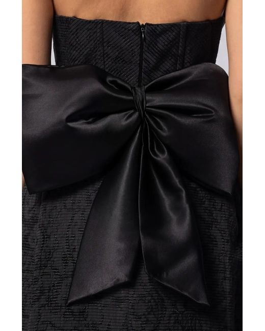 Luna Fashion House Black Short Corset Dress, Melisa