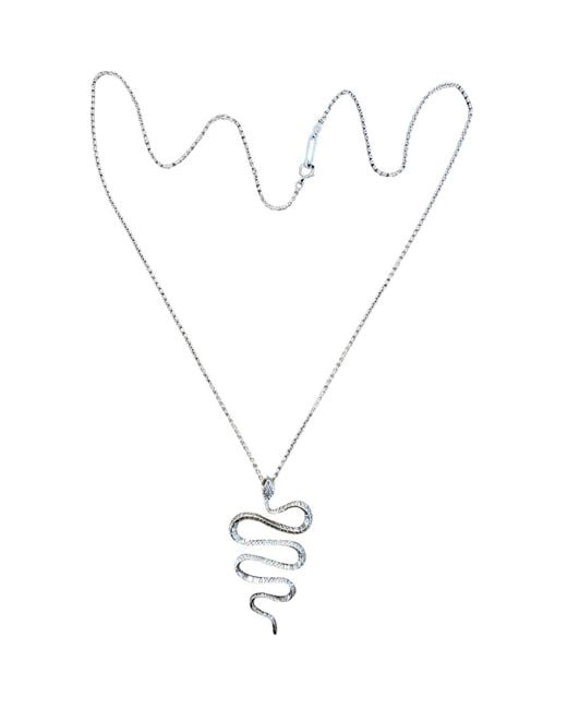 Aki Roc Jewelry Metallic The Power Snake Necklace