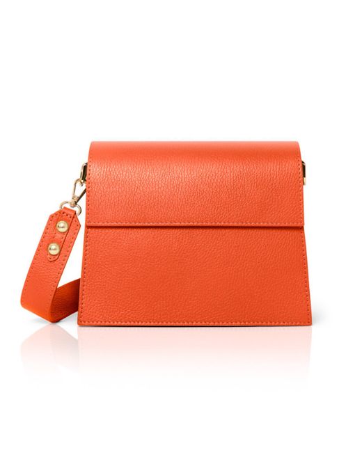 Betsy & Floss Alba Handbag In Burnt Orange