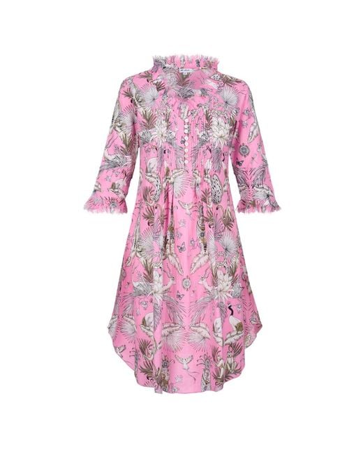 At Last Pink Annabel Cotton Tunic