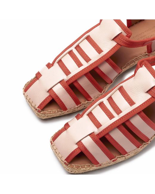 Naguisa Red Espadrilles