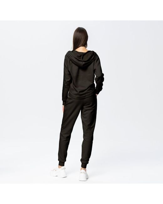 Otthie Black Jogger Cosy Knitted Trousers