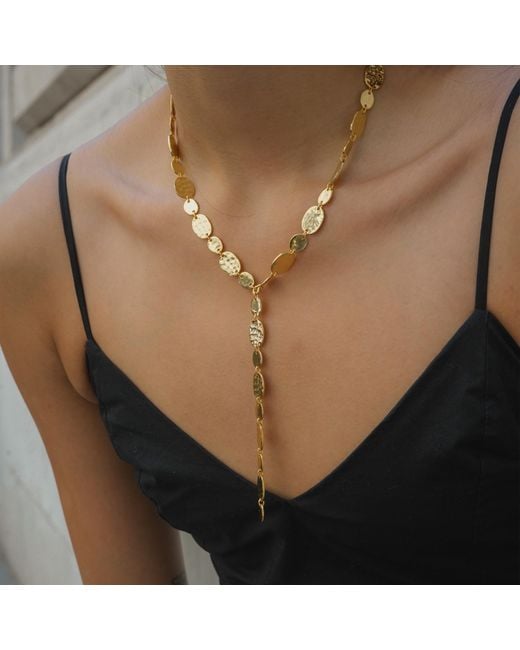 Argento Vivo Metallic Brisa Lariat