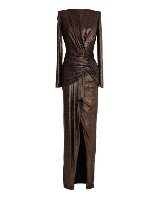 Dress the Population Brown Romera Dress