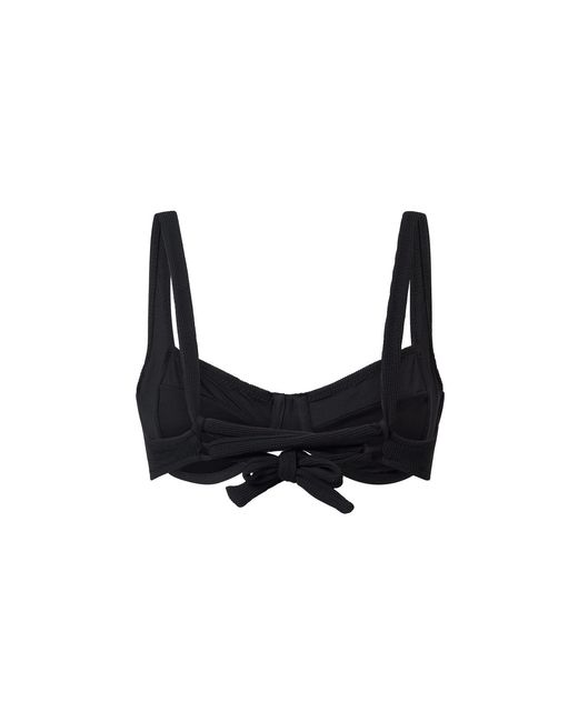 Aqva Swimwear Black Turqueta Bikini Top