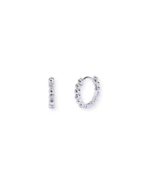 Inari Jewellery Metallic Bauble Huggie Earrings