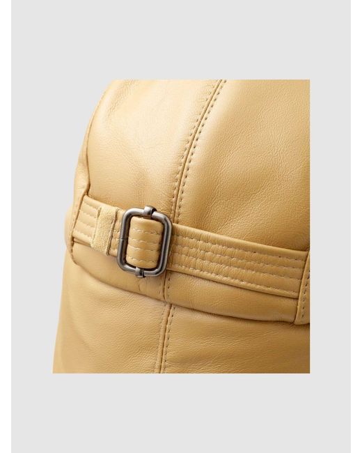 Mister Miller - Master Hatter Metallic Neutrals Bailey Shearling Driving Cap