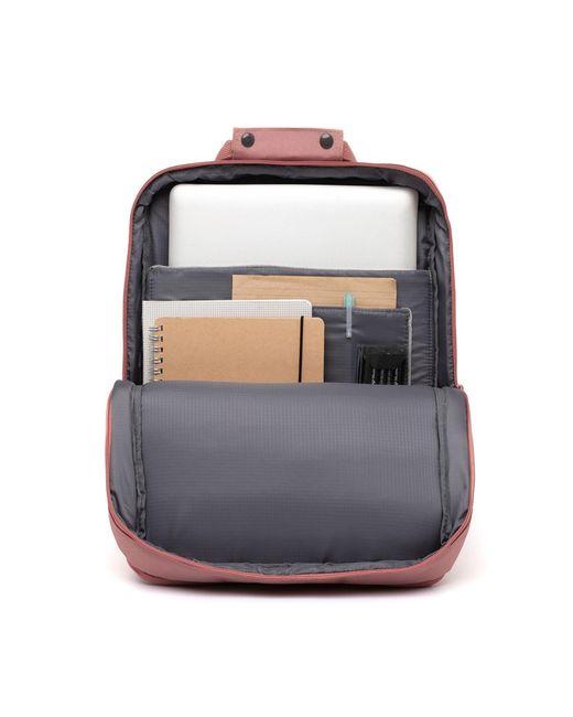 Lefrik Pink Daily Smart Thirteen Backpack Dust