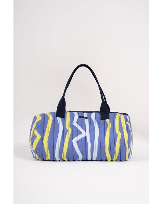 Up-fuse Blue Duffle Bag