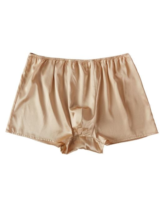 Soft Strokes Silk Brown Neutrals Pure Mulberry Silk Trunks for men