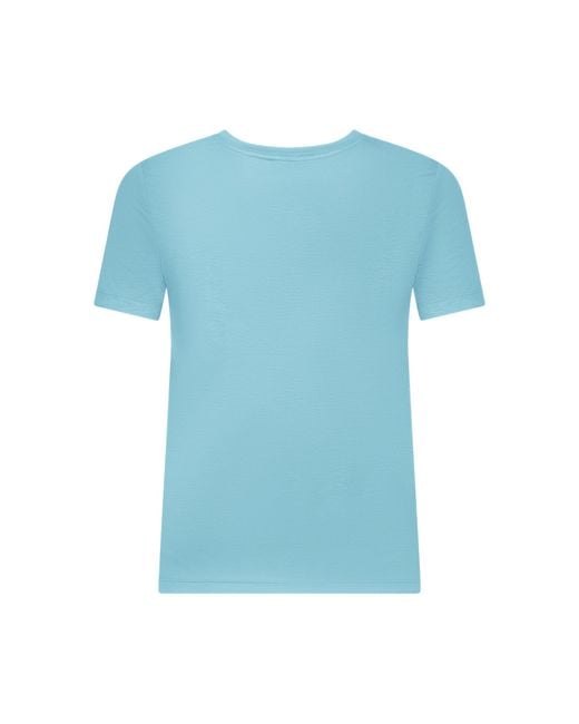 Helene Galwas Blue Franca Basic Tshirt