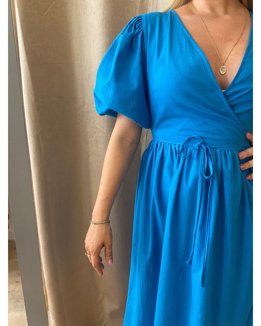 Lula-Ru Blue Belle Cotton Dress
