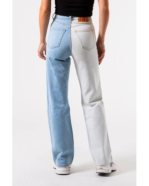 Dr. Denim Blue Echo High Straight