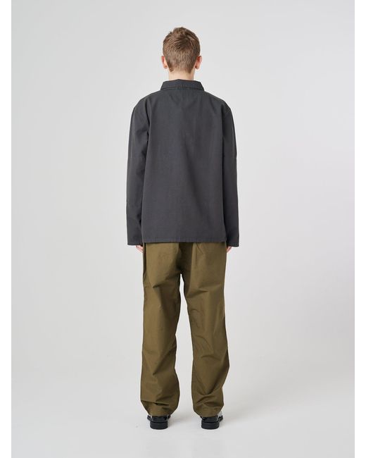 Uskees Black Overshirt for men