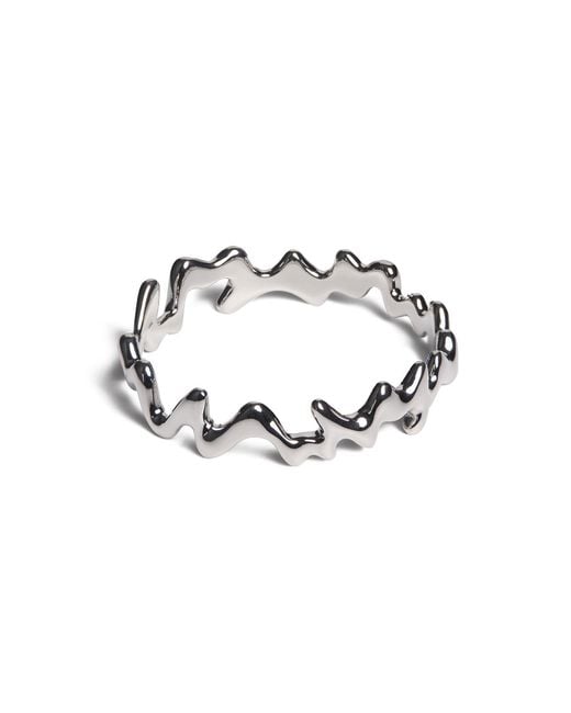 Luna Delphine Metallic Drip Bangle