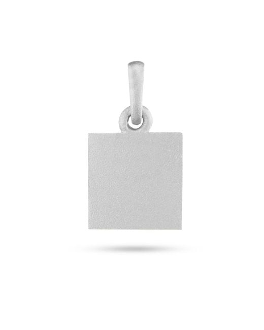 7879 White Cancer Zodiac Pendant