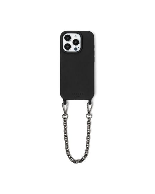 Cordée Cases Black Phone Chain Set Gunmetal