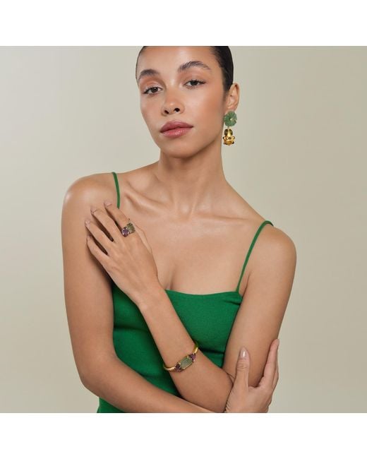 Bounkit Green Pauline Ring