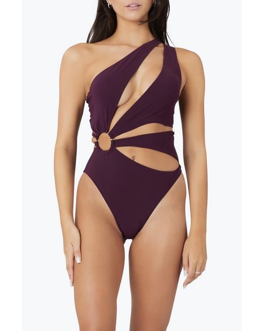Room 24 Purple Cara One Piece Bordeaux
