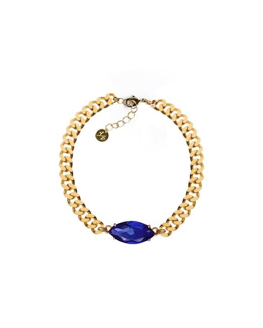 Adriana Pappas Designs Metallic Marquise Bracelet