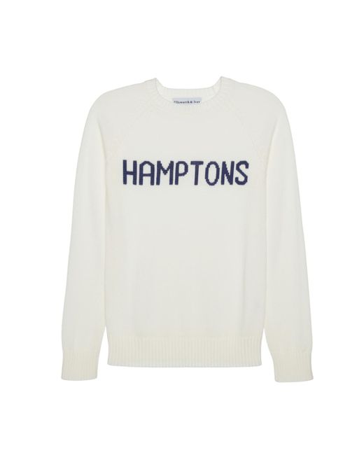 Ellsworth & Ivey Hamptons Sweater in White | Lyst