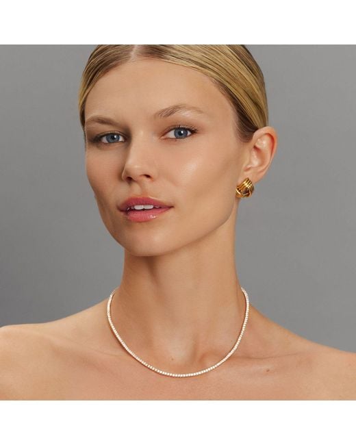 Nialaya Metallic Mini Tennis Choker