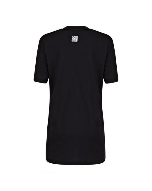 Boutique Kaotique Black Embroidered Bug Tee