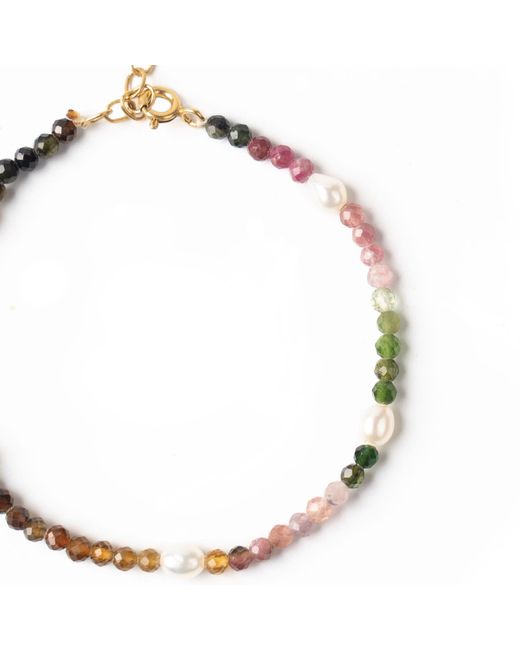 The Link Between Metallic Multi Renaissance Mosaic Vermeil Bracelet