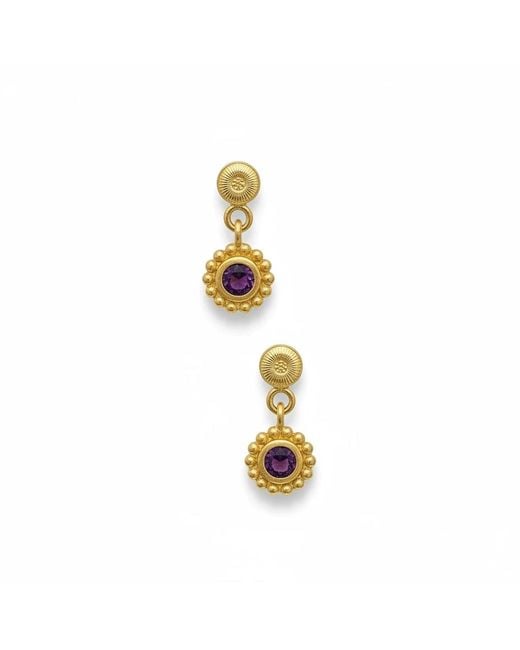By Virgo Metallic Cyrene Earrings