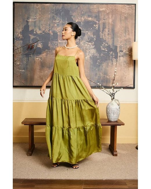 Silk and Bears Green Valentina