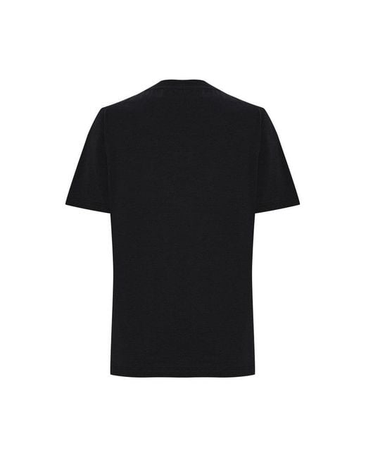 Exquise Black Bexley T-Shirt Jewel Neck T Shirt