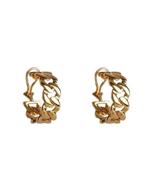 Bounkit Metallic Estelle Hoops Clip On