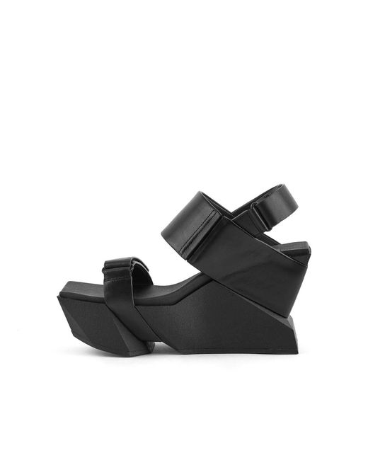United Nude Black Brutt Sandal