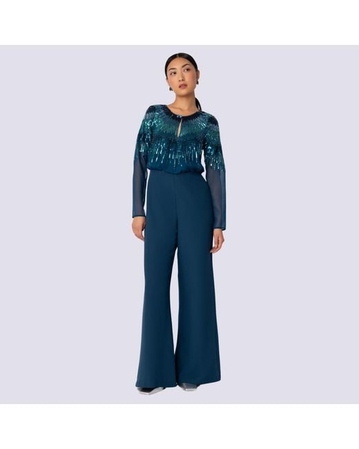Raishma Blue Nerissa Jumpsuit
