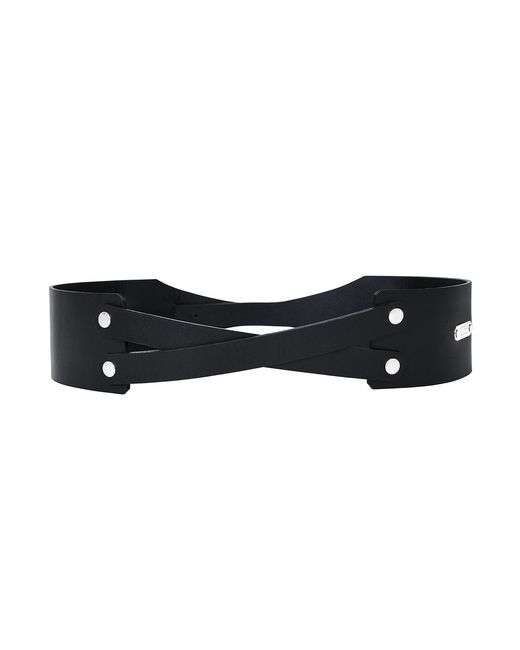 Badass & Goddess Leather Black Real Leather Belt Venus