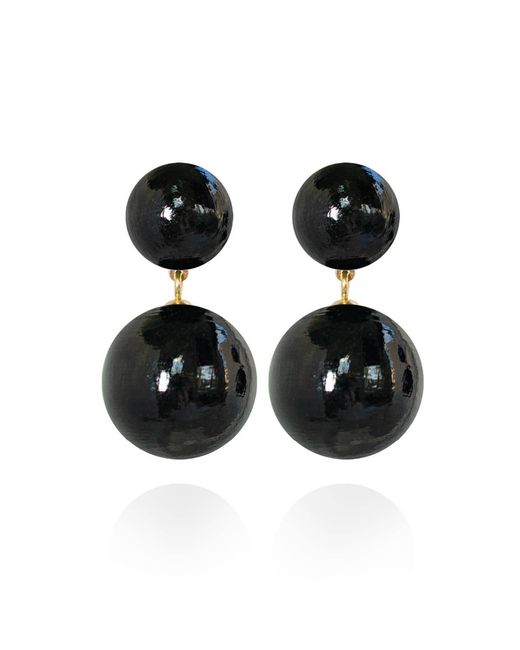 Saule Label Black Sonia Classic Earrings