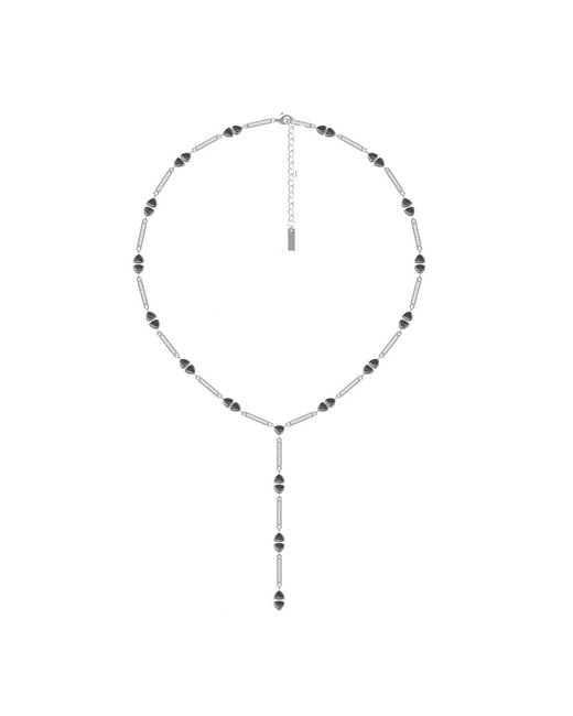 Adriana Pappas Designs Multicolor Gemstone Links Lariat