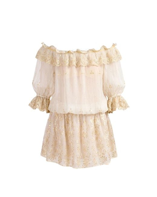 GLAM ON YOU Natural Ciela Dress Short