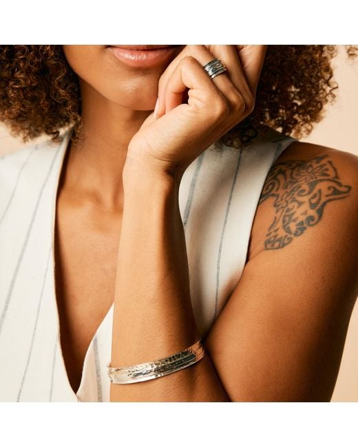 Charlotte's Web Jewellery Metallic Karma Abundance Spinning Ring & Bangle Gift Set
