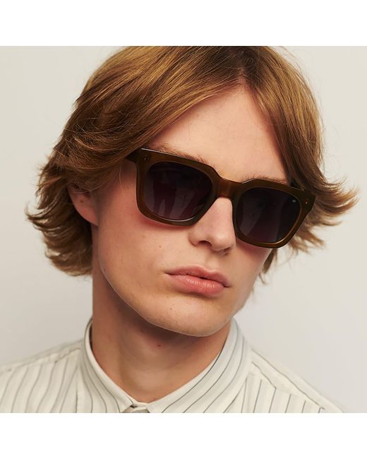 A.Kjærbede Brown Nancy Smoke Transparent for men