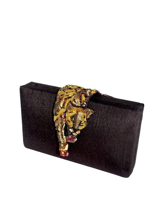 Simitri Black Onyx Raaka Clutch