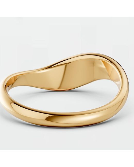 Aya Fine Jewelry Metallic 0.52 Ctw Lab Grown Diamond Ring Marquise & Round Brilliant Band