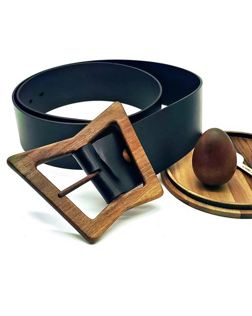 Wood Belt Blue Bryce Free 623