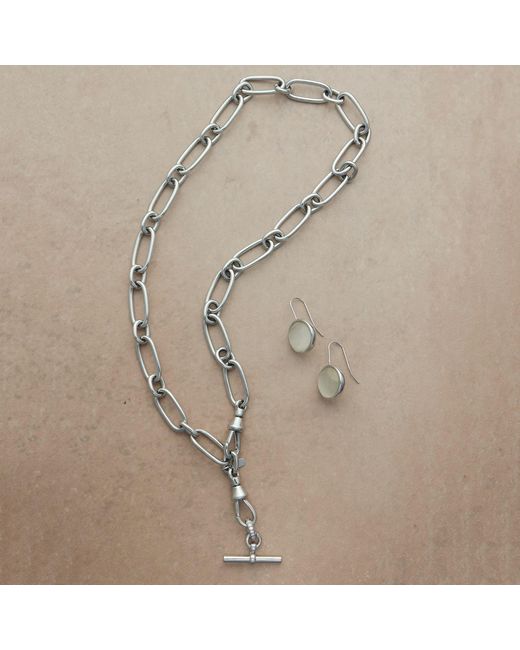 Hye Jane Jewelry Metallic Lauren T-Bar Necklace