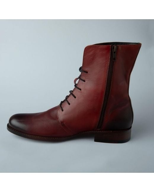 Zasta Studio Red Brick Boots for men