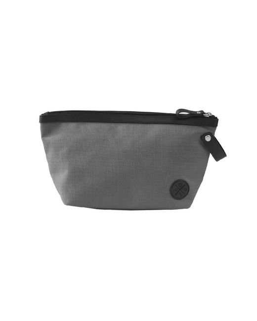Nappa Dori Gray Utility Pouch for men